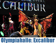 Excalibur - The Celtic Rock Opera in der Olympiahalle München. (Foto: Ingrid Grossmann)